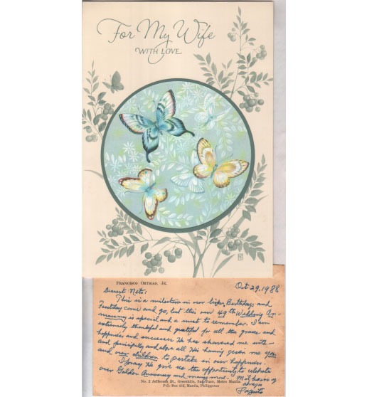A.) Letters from Others 19 pages